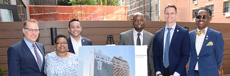 Carthage Real Estate Advisors celebrates ground <br> breaking for 168-unit Marcus Garvey Village